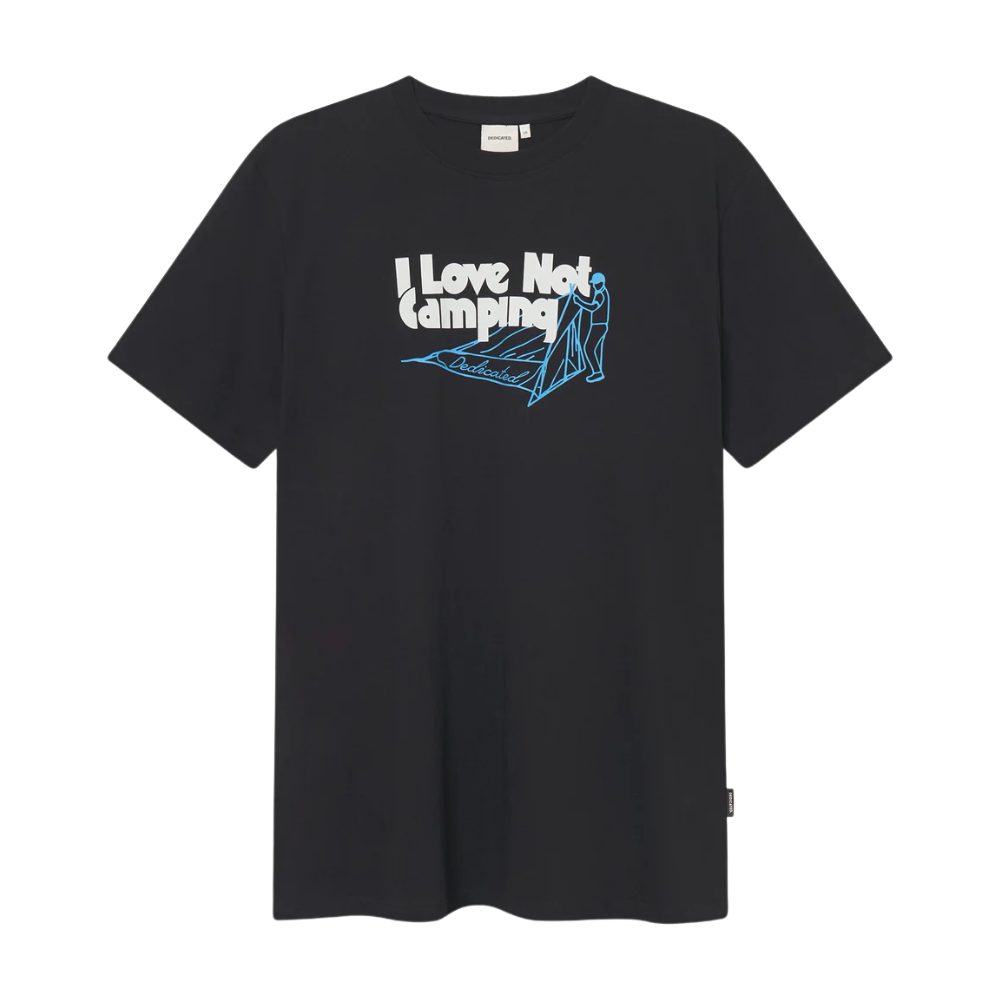 T-Shirt Stockholm Love Not Camping Black Bild 1