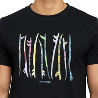 T-shirt Stockholm Paper Cut Surfboa Black Bild 3