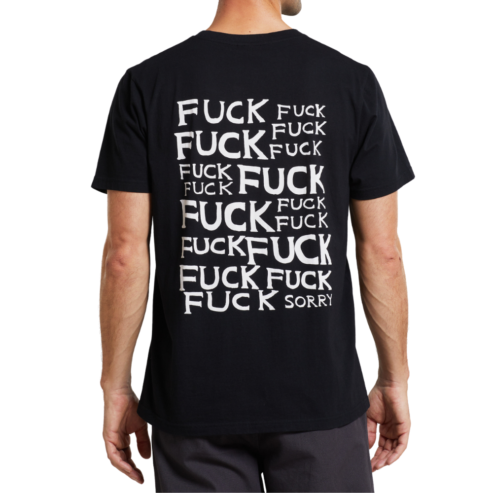 T-shirt Stockholm Sorry Black Bild 2