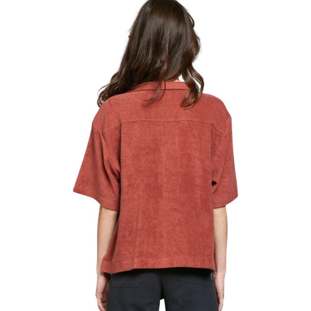 Terry Shirt Valje Copper Brown Bild 2