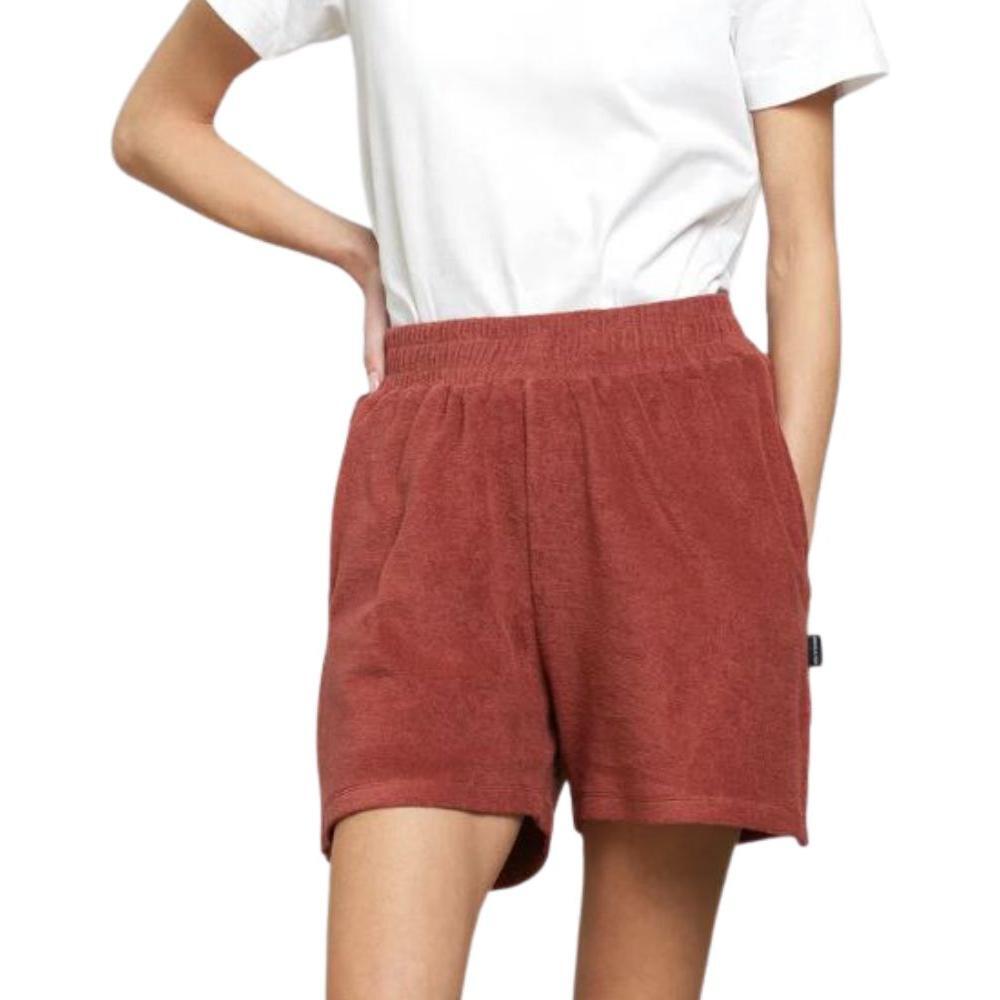 Terry Shorts Aspudden Copper Brown Bild 1