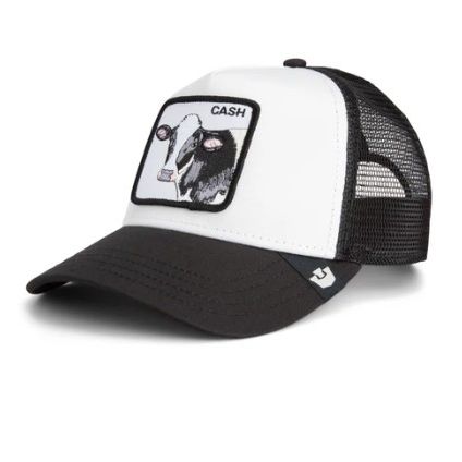 Cash Cow Trucker White/Black Bild 2