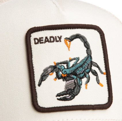 Deadly Scorpion Trucker Chalk Bild 3