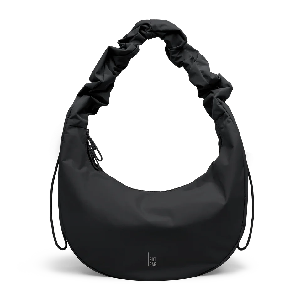 Moon Bag Ruffle Black Bild 1