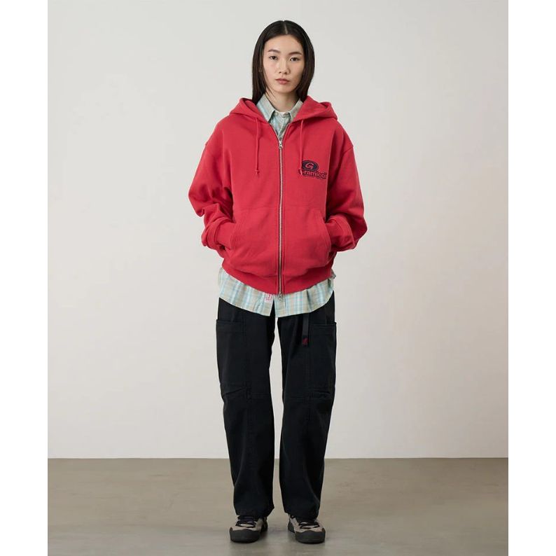 82 Hip Hooded Sweatshirt Crimson Red Bild 2