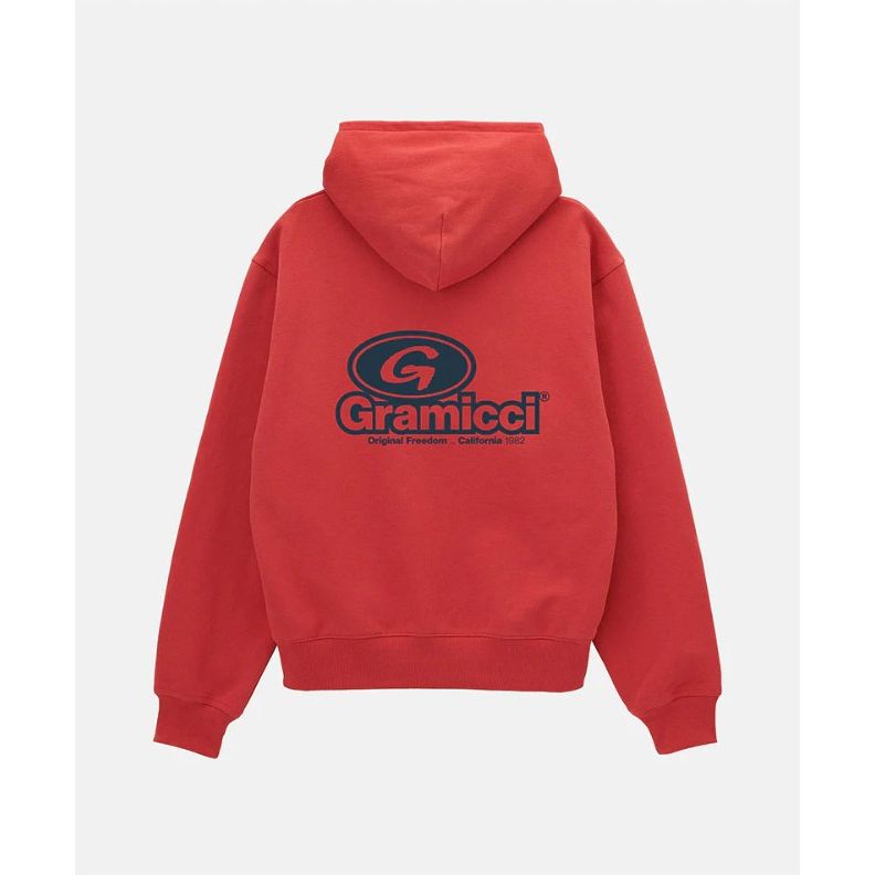 82 Hip Hooded Sweatshirt Crimson Red Bild 3