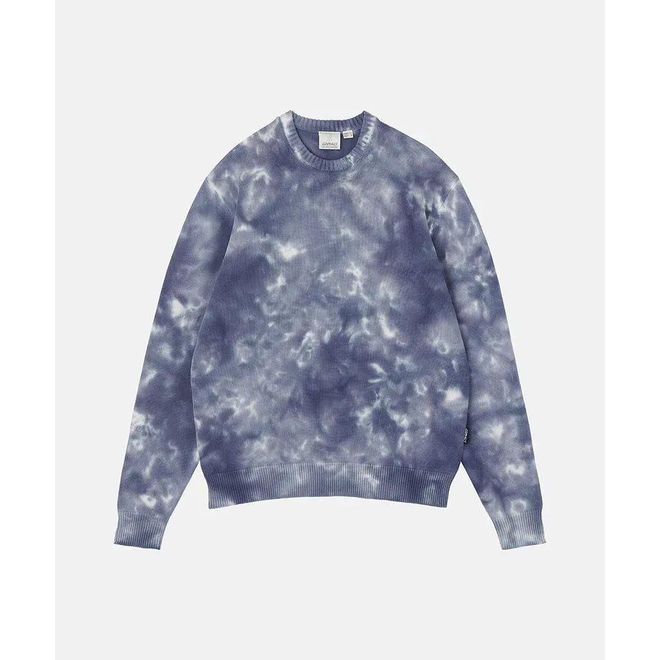 Cotton Knit Crew Navy Fade Bild 1