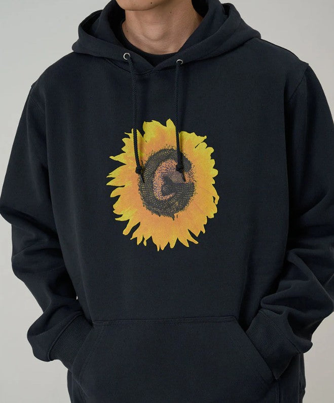 G-Flower Hooded Sweatshirt Vintage Black Bild 2