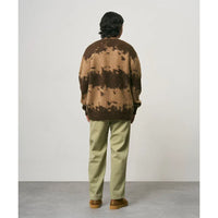Mohair Splatter Cardigan Taupe Splatter Bild 4