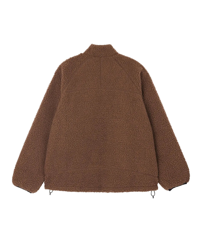 Reversible Sherpa Jacket Dark Brown/Black Bild 2