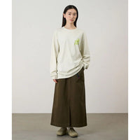 Running Man L/S Tee Pigment Dyed Natural Pigment Bild 2