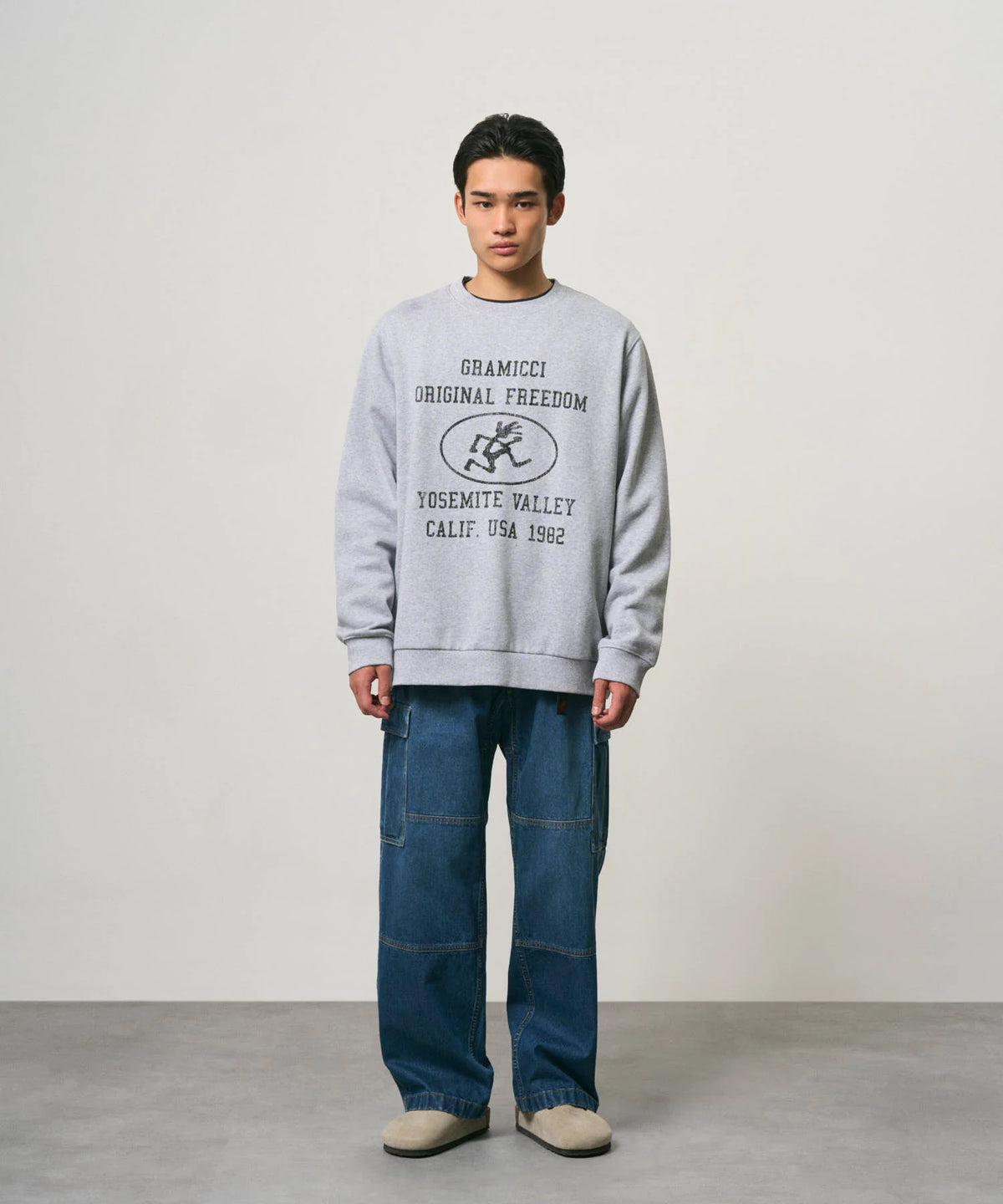 Yosemite Valley Sweatshirt Grey Heather Bild 3