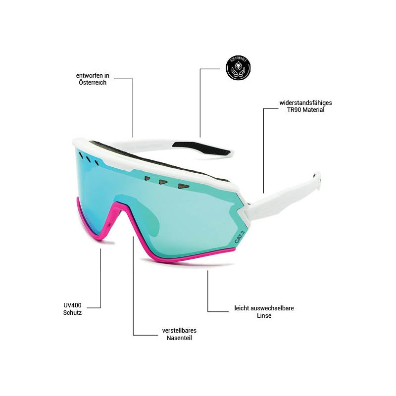 Sharkbiteph Origin Matt Wht Pink/Ice Bl Bild 5