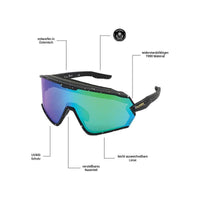 Sharkbiteph Plus I Blk/Grn Splatter BLK Green Bild 5