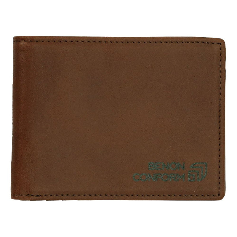 Benocheck Bifold Light Brown Vintage Bild 1
