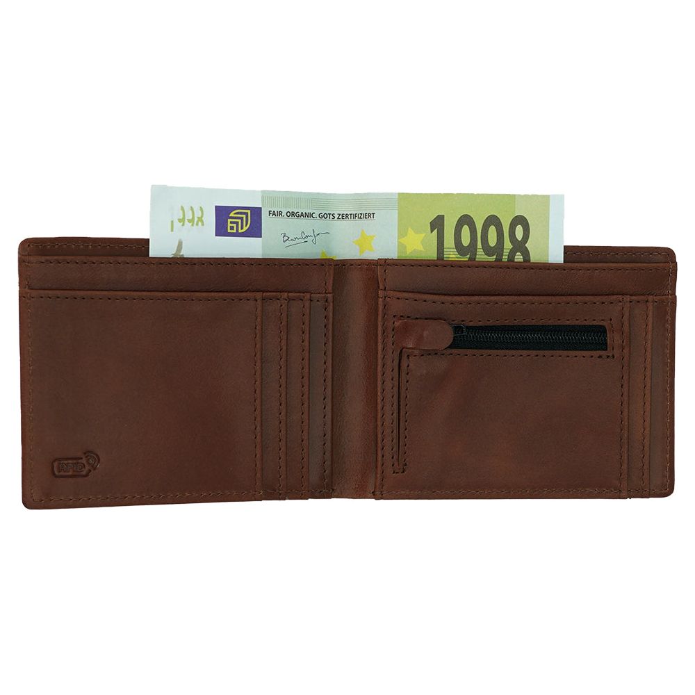 Benocheck Bifold Light Brown Vintage Bild 4