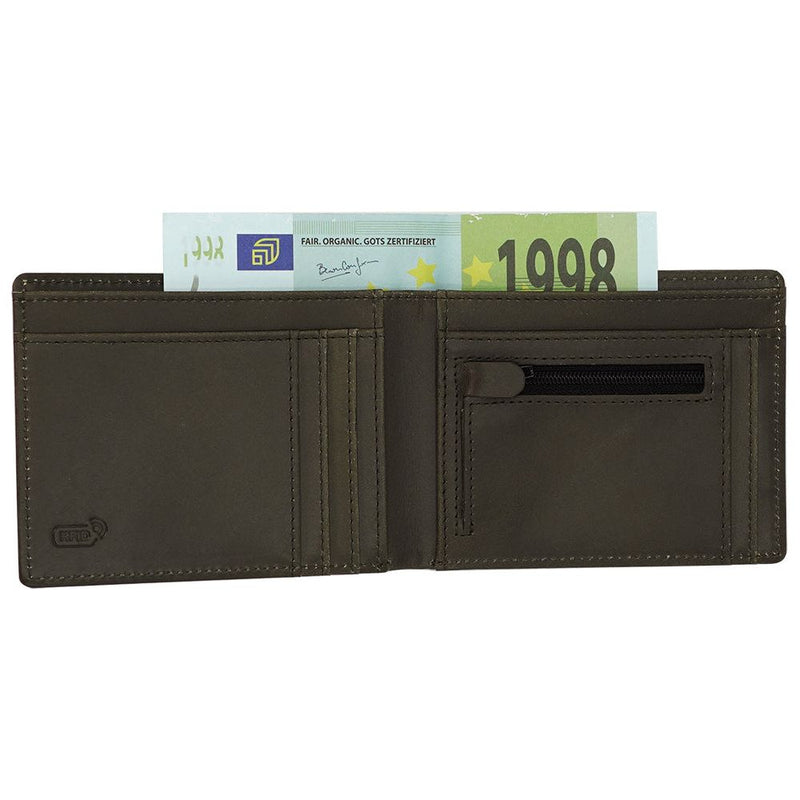 Benocheck Bifold Dark Grey Vintage Bild 4