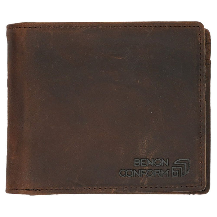 Benothing Bifold Dark Brown Vintage Bild 1