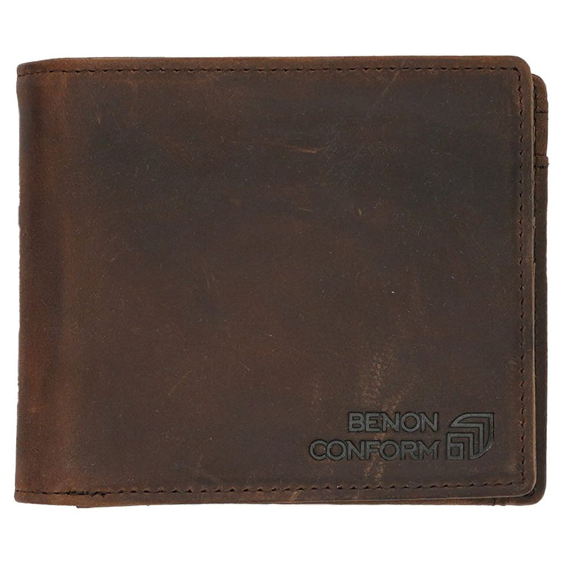 Benothing Bifold Dark Brown Vintage Bild 1