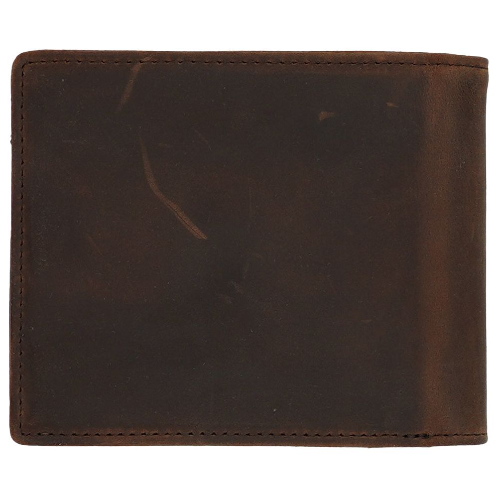 Benothing Bifold Dark Brown Vintage Bild 2