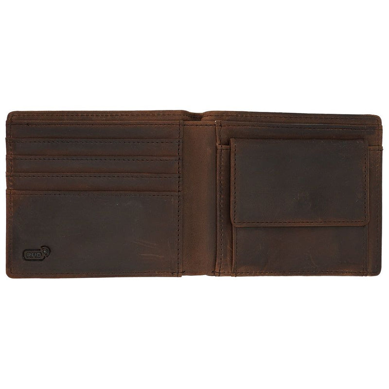 Benothing Bifold Dark Brown Vintage Bild 3