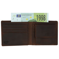 Benothing Bifold Dark Brown Vintage Bild 4