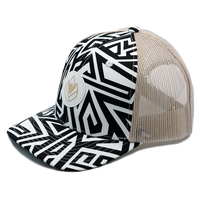 Phintage Trucker Youth Black White Bild 2