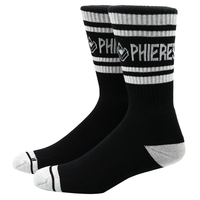 Douphle Socks 2 Pack White Black Bild 2