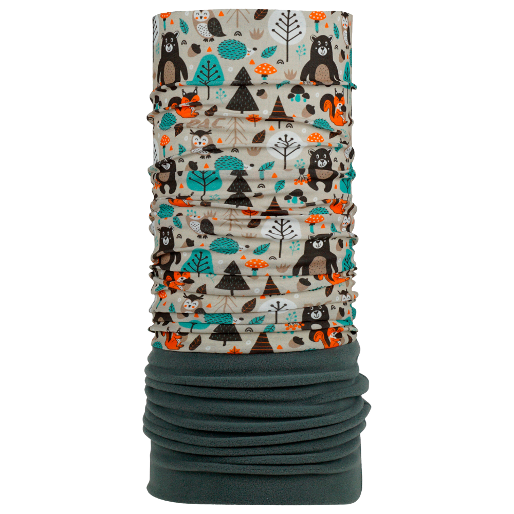 Kids Recycled Fleece Fox & Bear Bild 1