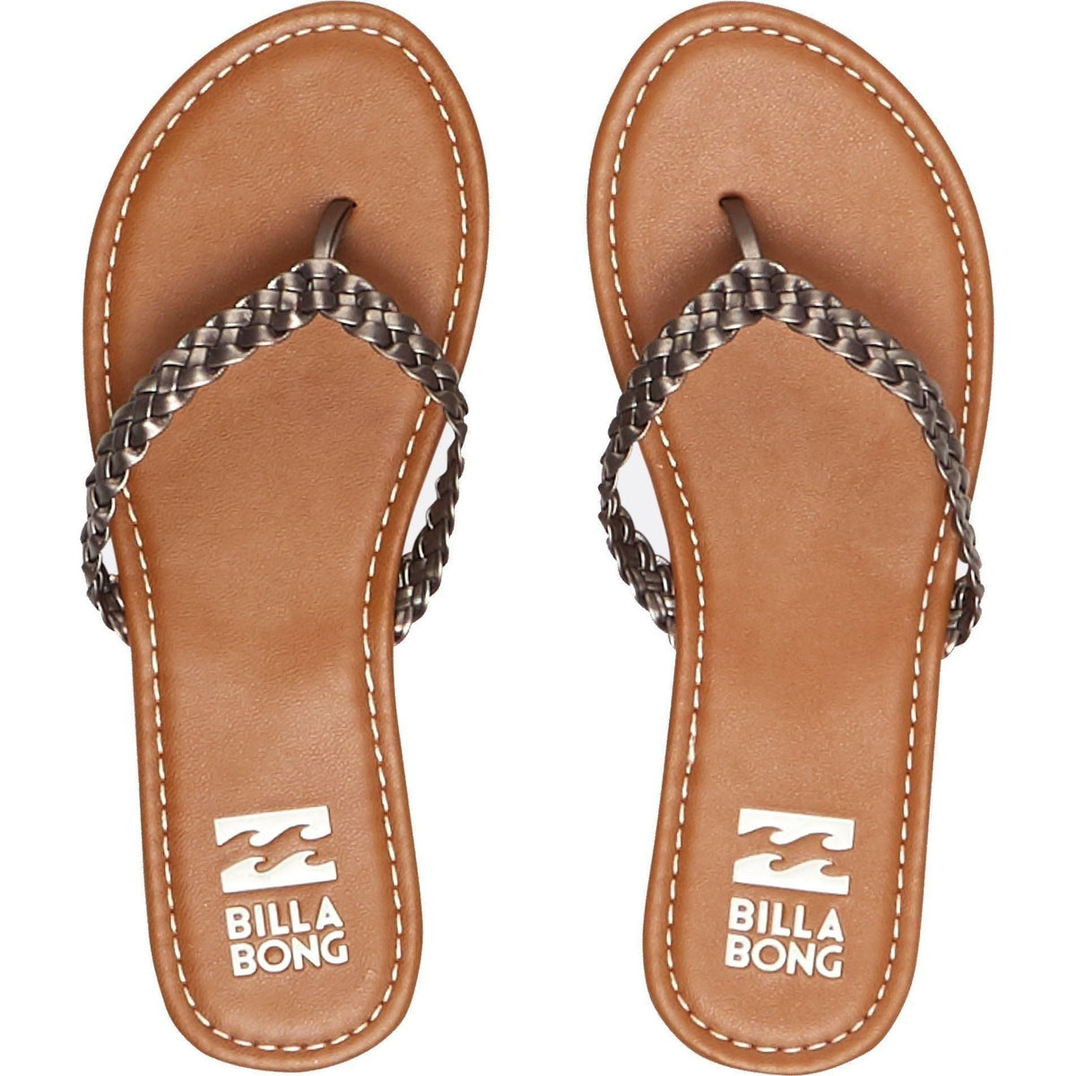 Billabong - Beach Braid - Schuhe  -  Sandalen/FlipFlops  -  Flip Flops - Pewter