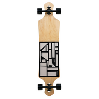 Blockchain41,25 Longboard Complete Natural Bild 1