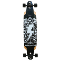 Gatherer41,5 Longboard Complete Black Bild 1