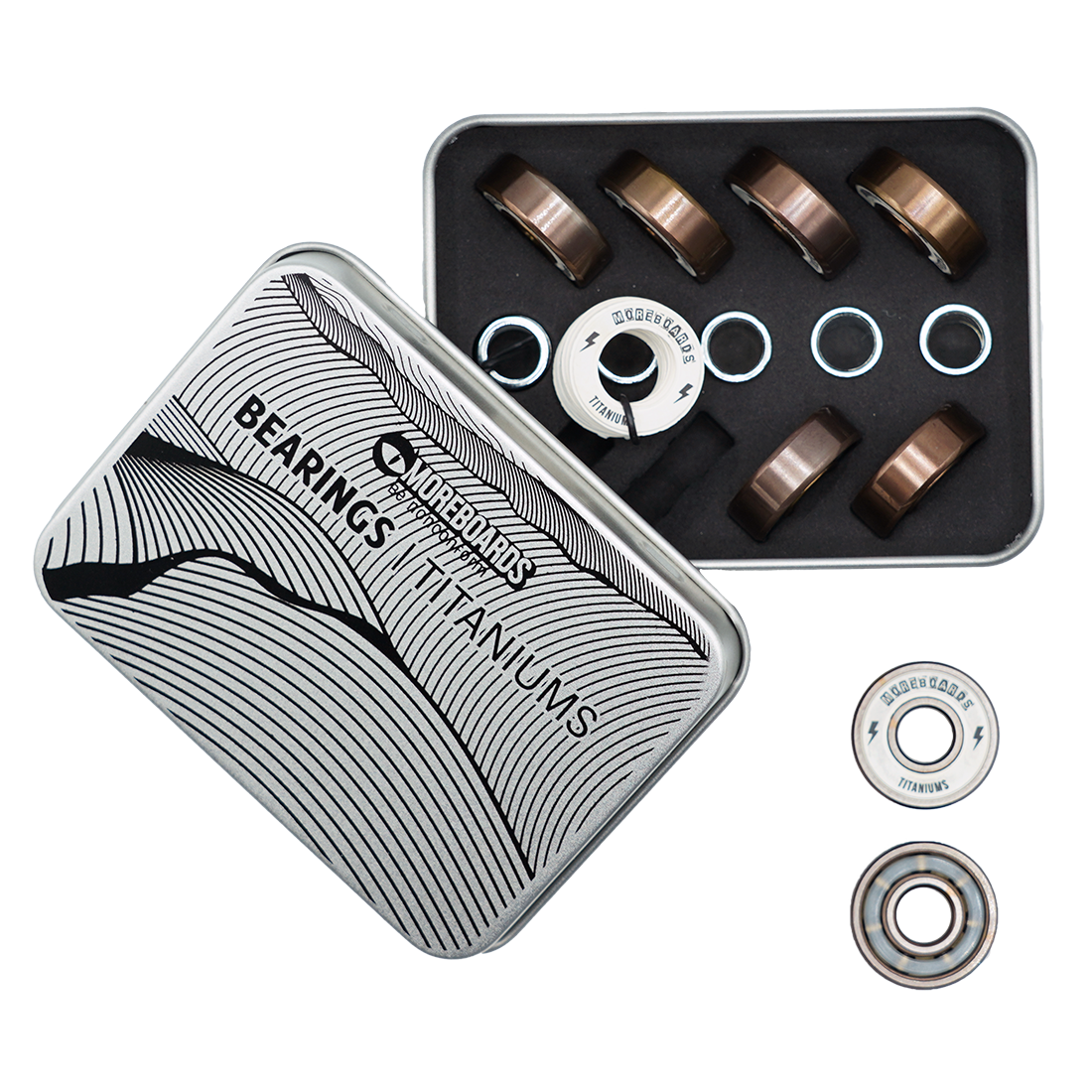 MB ABEC11 Kugellager Black Bild 1