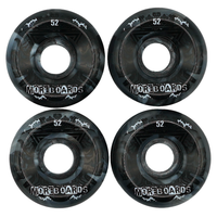 Plaza52 Skateboard Rollen Black White Bild 1