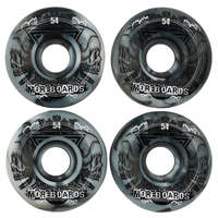 Plaza54 Skateboard Rollen Black White Bild 1