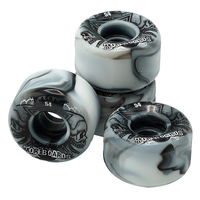 Plaza54 Skateboard Rollen Black White Bild 2