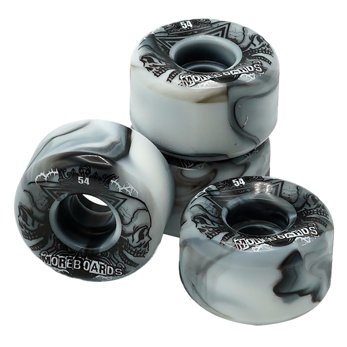 Plaza54 Skateboard Rollen Black White Bild 2