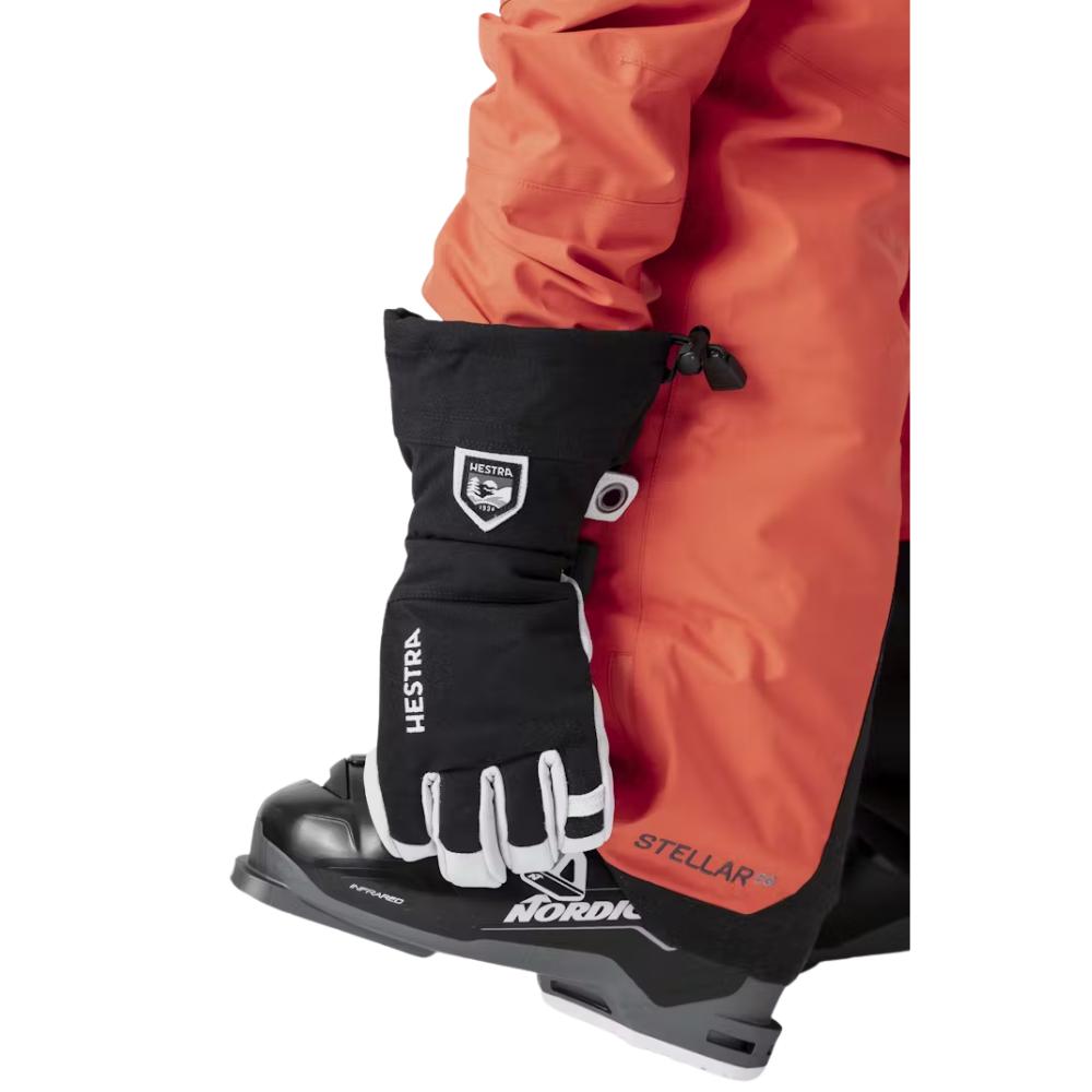 Army Leather Heli Ski - 5 finger Black Bild 4