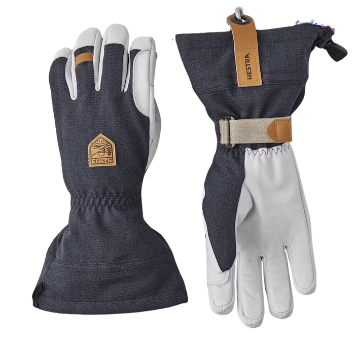 Army Leather Patrol Gauntlet - 5 fi Navy Bild 1