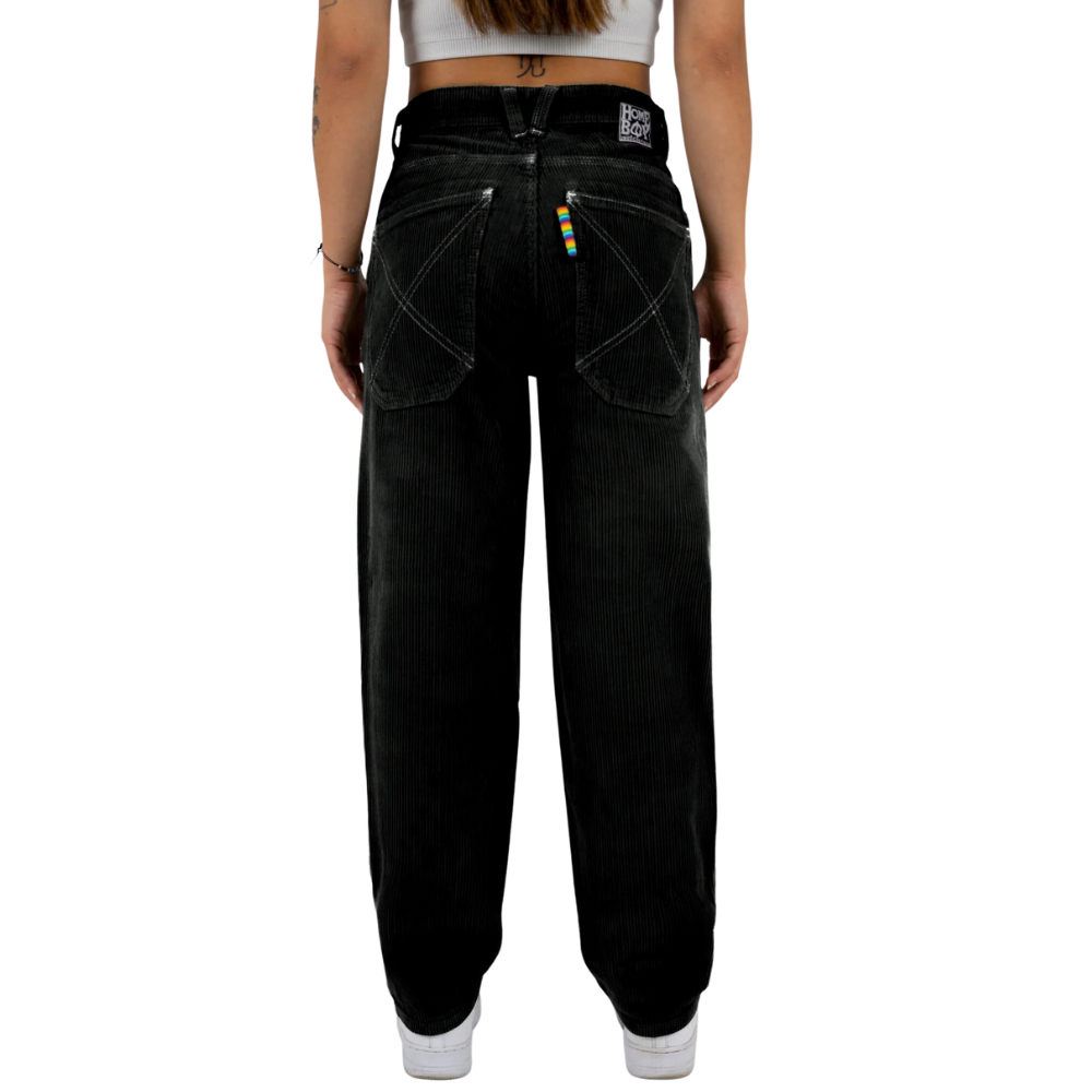 x-tra BAGGY CORD Pants Pants Black Bild 4