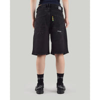 x-tra BAGGY Denim Shorts Washed Black Bild 4