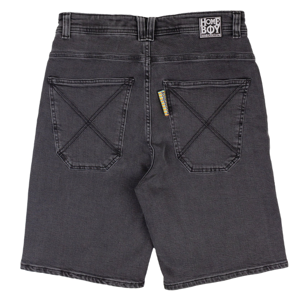 x-tra BAGGY Denim Shorts Washed Grey Bild 2