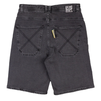 x-tra BAGGY Denim Shorts Washed Grey Bild 2