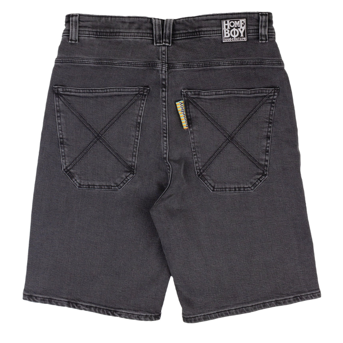 x-tra BAGGY Denim Shorts Washed Grey Bild 2