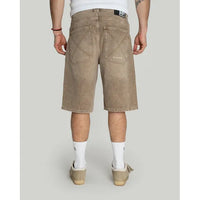 x-tra BAGGY Dye Denim Shorts Washed Brown Bild 2