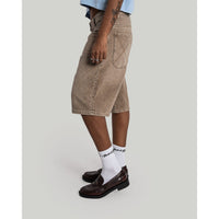 x-tra BAGGY Dye Denim Shorts Washed Brown Bild 3