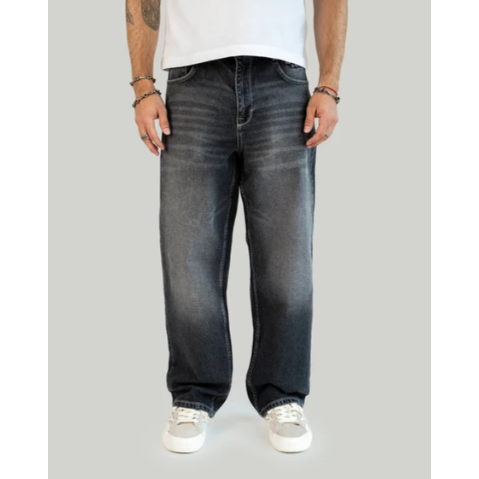 x-tra Baggy Outlines Denim Vintage Black Bild 1