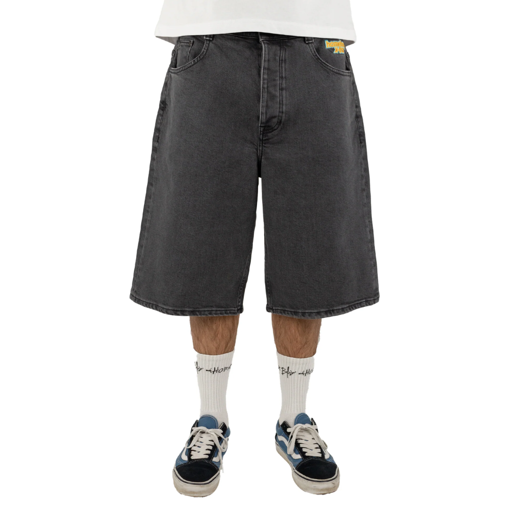 x-tra MONSTER Denim SHORTS Washed Grey Bild 1