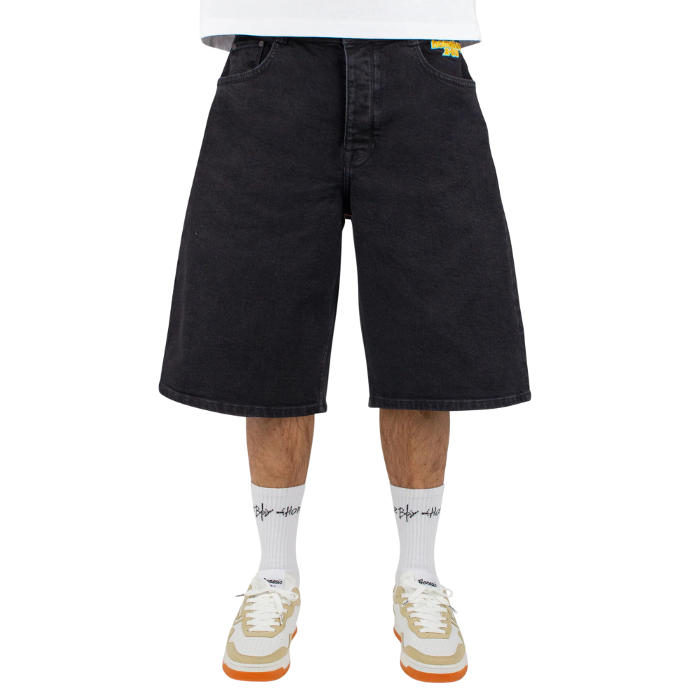 x-tra MONSTER Shorts Washed Black Bild 1