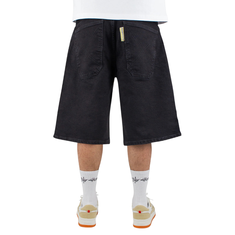 x-tra MONSTER Shorts Washed Black Bild 2